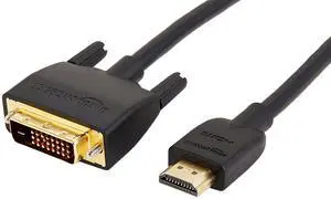 HDMI to DVI Adapter Cable, Bi-Directional 1080P, Gold-Plated, 3 ft/0.9 m, Black, 10-Pack HDMI to DVI Adapter Cable, Bi-Directional 1080P, Gold-Plated, 3 ft/0.9 m, Black, 10-Pack