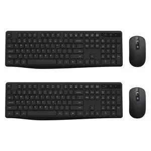 Wireless Keyboard and Mouse Combo, 2.4G Full-Sized Ergonomic Keyboard, 3 DPI Adjustable Cordless USB Mouse, Quiet Click for Computer/Laptop/Windows/Mac (2 Pack, Black) Wireless Keyboard and Mouse Combo, 2.4G Full-Sized Ergonomic Keyboard, 3 DPI Adjustable Cordless USB Mouse, Quiet Click for Computer/Laptop/Windows/Mac (2 Pack, Black)