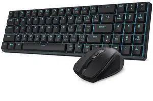 BS8773 Wireless Keyboard and Mouse Combo, 78 Keys 2.4Ghz Wireless Low-Profile Mechanical Brown Switch Keyboard w/Slim Compact Design & Single Blue Backlit, Comfort Grip 2400 DPI Max Mouse BS8773 Wireless Keyboard and Mouse Combo, 78 Keys 2.4Ghz Wireless Low-Profile Mechanical Brown Switch Keyboard w/Slim Compact Design & Single Blue Backlit, Comfort Grip 2400 DPI Max Mouse