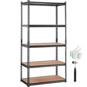 Storage Shelves 5-Tier Adjustable 2000 lbs 36"x18"x72" Shelving Unit Storage Shelves 5-Tier Adjustable 2000 lbs 36"x18"x72" Shelving Unit