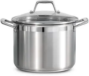 Lock & Drain Stainless Steel 8-Quart Pasta Pot with Lid and Strainer Lock & Drain Stainless Steel 8-Quart Pasta Pot with Lid and Strainer