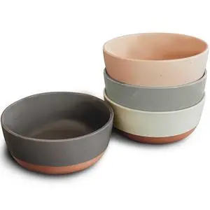Set of 4 Porcelain Bowls, 25oz - Microwave, Dishwasher & Oven Safe for Soup, Cereal, etc. Set of 4 Porcelain Bowls, 25oz - Microwave, Dishwasher & Oven Safe for Soup, Cereal, etc.
