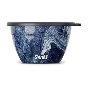 Stainless Steel 64oz Salad Bowl Kit, Azurite Color, Includes 2oz Condiment Container and Removable Tray, Leak-Proof, Easy to Clean, Dishwasher Safe Stainless Steel 64oz Salad Bowl Kit, Azurite Color, Includes 2oz Condiment Container and Removable Tray, Leak-Proof, Easy to Clean, Dishwasher Safe