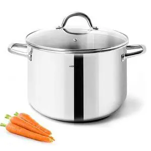 Small Stock Pot 4 Quart Nickel Free Stainless Steel - Small 4Qt Stockpot With Glass Lid - Soup Pot Cooking Pot 4 Quart Small Stock Pot 4 Quart Nickel Free Stainless Steel - Small 4Qt Stockpot With Glass Lid - Soup Pot Cooking Pot 4 Quart