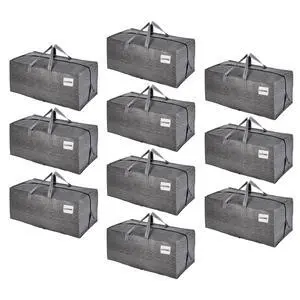 10 Pack Heavy Duty Moving Bags with Backpack Straps, Zippers & Handles, Extra Large Packing Bags for College Dorm Essentials, Moving Supplies Alternative to Cardboard Moving Boxes 10 Pack Heavy Duty Moving Bags with Backpack Straps, Zippers & Handles, Extra Large Packing Bags for College Dorm Essentials, Moving Supplies Alternative to Cardboard Moving Boxes
