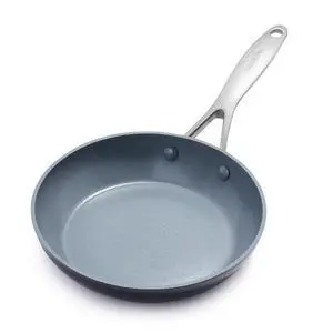 Valencia Pro Hard Anodized Healthy Ceramic Nonstick 8" Frying Pan Skillet, PFAS-Free Cookware, Stainless Steel Handle, Induction Suitable, Dishwasher Safe, Oven Safe, Gray Valencia Pro Hard Anodized Healthy Ceramic Nonstick 8" Frying Pan Skillet, PFAS-Free Cookware, Stainless Steel Handle, Induction Suitable, Dishwasher Safe, Oven Safe, Gray