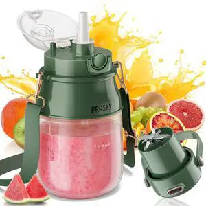 Portable Blender, Personal Blenders for Shakes and Smoothies with 27oz Cup, Lid and Shoulder Strap, Type-C USB Rechargeable, Personal Size Blenders BPA-free for Travel/Kitchen(Green) Portable Blender, Personal Blenders for Shakes and Smoothies with 27oz Cup, Lid and Shoulder Strap, Type-C USB Rechargeable, Personal Size Blenders BPA-free for Travel/Kitchen(Green)