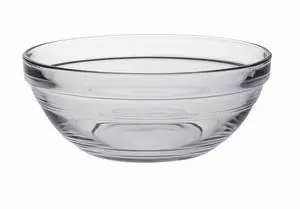 Le Gigogne Stackable Clear Bowl, 1 Quart / 32 Ounces - Set of 6 Le Gigogne Stackable Clear Bowl, 1 Quart / 32 Ounces - Set of 6