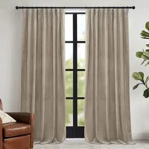 Camel Beige Velvet Curtains 84 inch, Room Darkening Window Curtains with Multiple Hanging Options Heavy Duty Plush Backdrop for Bedroom Guest Room, W52 x L84 inch, 2 Panels Camel Beige Velvet Curtains 84 inch, Room Darkening Window Curtains with Multiple Hanging Options Heavy Duty Plush Backdrop for Bedroom Guest Room, W52 x L84 inch, 2 Panels