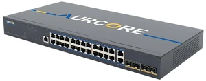 AurCore AES2002P 24-Port Gigabit PoE+ Managed Rackmount Switch, Layer 2+ Managed, for IP Camera and Surveillance Networks, VLAN QoS ACL, 3-Year Warranty AurCore AES2002P 24-Port Gigabit PoE+ Managed Rackmount Switch, Layer 2+ Managed, for IP Camera and Surveillance Networks, VLAN QoS ACL, 3-Year Warranty