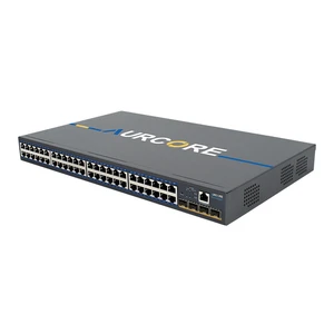 AurCore AES2003P 48-Port Gigabit PoE+ Rackmount Switch, for IP Cameras, VLAN QoS ACL, 3-Year Warranty AurCore AES2003P 48-Port Gigabit PoE+ Rackmount Switch, for IP Cameras, VLAN QoS ACL, 3-Year Warranty