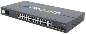 AurCore AES2012P 24-Port Gigabit PoE++ Managed Switch with LCD, 1U Rackmount, for IP Cameras, VLAN QoS ACL, 3-Year Warranty AurCore AES2012P 24-Port Gigabit PoE++ Managed Switch with LCD, 1U Rackmount, for IP Cameras, VLAN QoS ACL, 3-Year Warranty