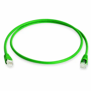 Telegärtner Cat6A RJ45 S/FTP Shielded LSZH Ethernet Patch Cord Green Telegärtner Cat6A RJ45 S/FTP Shielded LSZH Ethernet Patch Cord Green