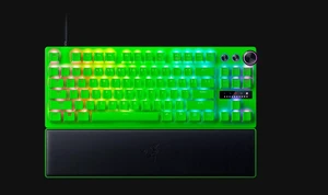 Razer - Huntsman V3 Pro TKL 8KHz Gaming Keyboard - Esports Green Edition Razer - Huntsman V3 Pro TKL 8KHz Gaming Keyboard - Esports Green Edition