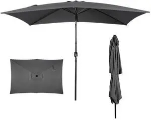 Square Patio Umbrellas,Tilting Outdoor Market Umbrella,Polyester Fabric Yard Sun Shade Umbrellas,Waterproof Beach Umbrella,with Ribs,for Garden Deck Backyard Poolside Square Patio Umbrellas,Tilting Outdoor Market Umbrella,Polyester Fabric Yard Sun Shade Umbrellas,Waterproof Beach Umbrella,with Ribs,for Garden Deck Backyard Poolside