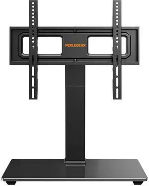 Universal Swivel TV Stand Base for 3270 inch TVs, Height Adjustable Table Top TV Stand Mount with Tilt, Tempered Glass Base, Holds up to 88 lbs Universal Swivel TV Stand Base for 3270 inch TVs, Height Adjustable Table Top TV Stand Mount with Tilt, Tempered Glass Base, Holds up to 88 lbs
