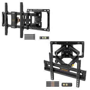 UL Listed Full Motion TV Wall Mount for Most 40-86 inch TV & Preassembled Full Motion TV Mount for 32-65 Inch TV UL Listed Full Motion TV Wall Mount for Most 40-86 inch TV & Preassembled Full Motion TV Mount for 32-65 Inch TV