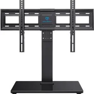 Universal Swivel TV Stand Legs for 37-75 78 inch TVs, Height Adjustable Tabletop Mount Holds up to 99lbs, Table Television Stands for Livingroom & Bedroom, Universal VESA 600x400mm, PSTVS13 Universal Swivel TV Stand Legs for 37-75 78 inch TVs, Height Adjustable Tabletop Mount Holds up to 99lbs, Table Television Stands for Livingroom & Bedroom, Universal VESA 600x400mm, PSTVS13