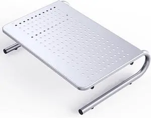 Monitor & Laptop Stand - Metal Vented Riser for Screen, Laptops, Printers - Home & Office Monitor & Laptop Stand - Metal Vented Riser for Screen, Laptops, Printers - Home & Office