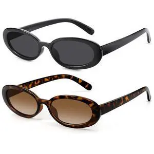 Sunglasses Womens Retro Oval Sunglasses for Women Men Fashion Small Oval Sun Glasses 90s Vintage Driving Shades Sunglasses Womens Retro Oval Sunglasses for Women Men Fashion Small Oval Sun Glasses 90s Vintage Driving Shades