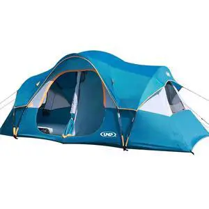 Camping Tent 10-Person-Family Tents, Parties, Music Festival Tent, Big, Easy Up, 5 Large Mesh Windows, Double Layer, 2 Room, Waterproof, Weather Resistant, 18ft x 9ft x78in Camping Tent 10-Person-Family Tents, Parties, Music Festival Tent, Big, Easy Up, 5 Large Mesh Windows, Double Layer, 2 Room, Waterproof, Weather Resistant, 18ft x 9ft x78in