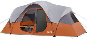 Camping Tent 10-Person-Family Tents, Parties, Music Festival Tent, Big, Easy Up, 5 Large Mesh Windows, Double Layer, 2 Room, Waterproof, Weather Resistant, 18ft x 9ft x78in Camping Tent 10-Person-Family Tents, Parties, Music Festival Tent, Big, Easy Up, 5 Large Mesh Windows, Double Layer, 2 Room, Waterproof, Weather Resistant, 18ft x 9ft x78in