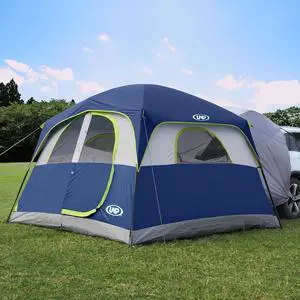 SUV Tent for Camping, 6-Person SUV Tailgate Tent - Easy Set Up with Rainfly, 10'x9'x78in(H) SUV Tent for Camping, 6-Person SUV Tailgate Tent - Easy Set Up with Rainfly, 10'x9'x78in(H)
