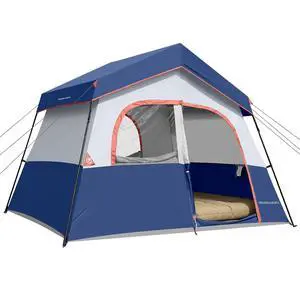 6-8 Person Camping Tent - Portable Family Cabin Tent for Camp, Windproof Fabric Camp Tent Outdoor for Hiking, Backpacking, Traveling 6-8 Person Camping Tent - Portable Family Cabin Tent for Camp, Windproof Fabric Camp Tent Outdoor for Hiking, Backpacking, Traveling