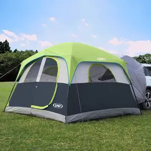SUV Tent for Camping, 6-Person SUV Tailgate Tent - Easy Set Up with Rainfly, 10'x9'x78in(H) SUV Tent for Camping, 6-Person SUV Tailgate Tent - Easy Set Up with Rainfly, 10'x9'x78in(H)