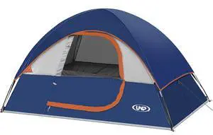 Camping Tent 2-4 Person, Waterproof Windproof Tent with Rainfly Easy Set up-Portable Dome Tents for Camping Camping Tent 2-4 Person, Waterproof Windproof Tent with Rainfly Easy Set up-Portable Dome Tents for Camping