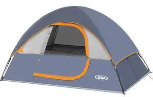 Camping Tent 2-4 Person, Waterproof Windproof Tent with Rainfly Easy Set up-Portable Dome Tents for Camping Camping Tent 2-4 Person, Waterproof Windproof Tent with Rainfly Easy Set up-Portable Dome Tents for Camping