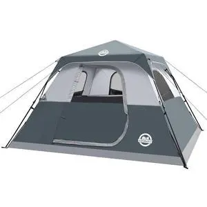 Instant Tents for Camping 6 Person Tent Waterproof Easy Setup Sets Up Backpacking Tents with Carry Bag for Outdoor Hiking Instant Tents for Camping 6 Person Tent Waterproof Easy Setup Sets Up Backpacking Tents with Carry Bag for Outdoor Hiking