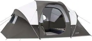 10 Person Camping Tent - Portable Easy Set Up Family Tent for Camp, Windproof Fabric Dome Tent Outdoor for Hiking, Backpacking, Traveling-14'x11'x74in(H) 10 Person Camping Tent - Portable Easy Set Up Family Tent for Camp, Windproof Fabric Dome Tent Outdoor for Hiking, Backpacking, Traveling-14'x11'x74in(H)