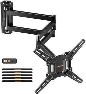 Long Arm TV Wall Mount for 32-65 TVs, 37.4 Long Extension Corner TV Mount, Max VESA 400x400mm, Articulating Arms Full Motion Wall Mount Bracket with Swivel and Tilt, Holds up to 110 lbs Long Arm TV Wall Mount for 32-65 TVs, 37.4 Long Extension Corner TV Mount, Max VESA 400x400mm, Articulating Arms Full Motion Wall Mount Bracket with Swivel and Tilt, Holds up to 110 lbs
