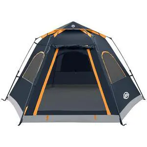 Instant Tents for Camping 2/3/4/5 Person Tent Waterproof Easy Setup Sets Up Backpacking Tents with Carry Bag for Outdoor Hiking Instant Tents for Camping 2/3/4/5 Person Tent Waterproof Easy Setup Sets Up Backpacking Tents with Carry Bag for Outdoor Hiking