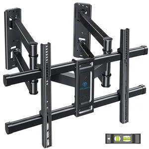 Corner TV Wall Mount Full Motion, Corner TV Bracket Fits 37-70 Inch LED, LCD 4K Flat Curved Screen TVs Hold up to 99 lbs, Max VESA 600x400 Tilt, Swivel and Level, PSCLF1 Corner TV Wall Mount Full Motion, Corner TV Bracket Fits 37-70 Inch LED, LCD 4K Flat Curved Screen TVs Hold up to 99 lbs, Max VESA 600x400 Tilt, Swivel and Level, PSCLF1