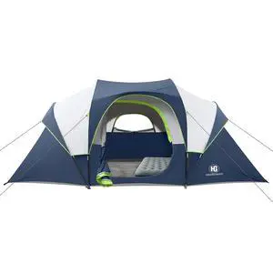 10 Person Camping Tent - Large Family Tent for Camping, Easy Set Up Portable Dome Tent, Windproof Outdoor Tent for Hiking, Backpacking, Traveling, 14'x11'x74''(H) 10 Person Camping Tent - Large Family Tent for Camping, Easy Set Up Portable Dome Tent, Windproof Outdoor Tent for Hiking, Backpacking, Traveling, 14'x11'x74''(H)