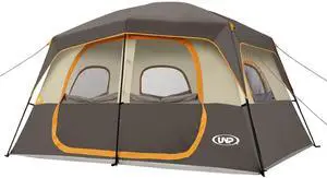 2/4/6/8 Person Tent, Portable Cabin Tent, Camping Tent 4-Person Easy Set Up, Waterproof with Top Rainfly for Outdoor Camping/Hiking 2/4/6/8 Person Tent, Portable Cabin Tent, Camping Tent 4-Person Easy Set Up, Waterproof with Top Rainfly for Outdoor Camping/Hiking