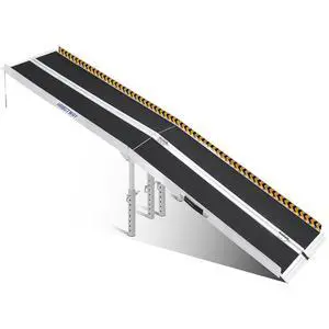 10ft Wheelchair Ramp, Portable Wheelchair Ramp with Support Legs, Double Non-Skid Ramps Hold Up to 800Lbs, Threshold Ramps for Home,Stairs, Curbs,Steps,Doorway 10ft Wheelchair Ramp, Portable Wheelchair Ramp with Support Legs, Double Non-Skid Ramps Hold Up to 800Lbs, Threshold Ramps for Home,Stairs, Curbs,Steps,Doorway