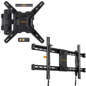 Full Motion TV Mount for Most 2665 inch Flat or Curved TVs up to 82 lbs PGMF3, Tilting TV Wall Mount for 4290 Inch TVs with Leveling Adjustment up to 132 lbs PGLF9 Full Motion TV Mount for Most 2665 inch Flat or Curved TVs up to 82 lbs PGMF3, Tilting TV Wall Mount for 4290 Inch TVs with Leveling Adjustment up to 132 lbs PGLF9