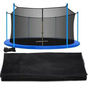 ORCC Trampoline Net 16 15 14 12 10 FT for Kids Adults Outdoor Yard Trampolines (Net Only) ORCC Trampoline Net 16 15 14 12 10 FT for Kids Adults Outdoor Yard Trampolines (Net Only)