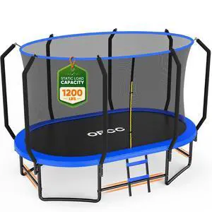 ORCC Kids Trampoline Oval Outdoor Trampoline ORCC Kids Trampoline Oval Outdoor Trampoline