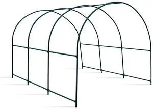 YardGrow Large Garden Support Arch Frame Climbing Plant Arch Arbor for Various Climbing Plant Roses Vines Birthday Wedding Party Decoration Pergola Frame (12' x 7' x 7') YardGrow Large Garden Support Arch Frame Climbing Plant Arch Arbor for Various Climbing Plant Roses Vines Birthday Wedding Party Decoration Pergola Frame (12' x 7' x 7')