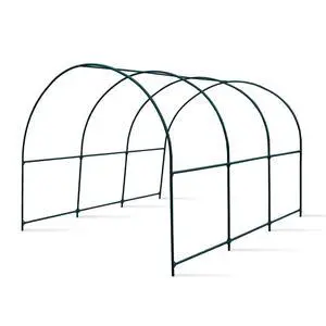 YardGrow Greenhouse Frames for Larger Hot Garden House Support Arch Frame Climbing Plants/Flowers/Vegetables Outdoor (12x7x7 FT) YardGrow Greenhouse Frames for Larger Hot Garden House Support Arch Frame Climbing Plants/Flowers/Vegetables Outdoor (12x7x7 FT)