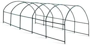 YardGrow Greenhouse Frames for Larger Hot Garden House Support Arch Frame Climbing Plants/Flowers/Vegetables Outdoor (24.6x10x7 FT) YardGrow Greenhouse Frames for Larger Hot Garden House Support Arch Frame Climbing Plants/Flowers/Vegetables Outdoor (24.6x10x7 FT)
