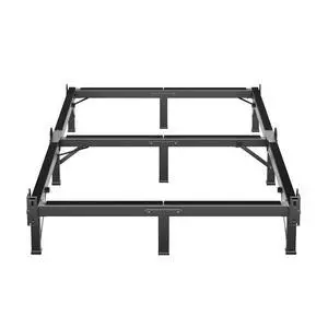 MAF Metal Bed Frame Twin 8 Inches for Box Spring, 9-Legs Support Basics | Foldable Design, Tool-Free, Metal Bed Base, Headboard Attachable, Double Triangular Support, Easy Assembly, Noise Free, Black MAF Metal Bed Frame Twin 8 Inches for Box Spring, 9-Legs Support Basics | Foldable Design, Tool-Free, Metal Bed Base, Headboard Attachable, Double Triangular Support, Easy Assembly, Noise Free, Black