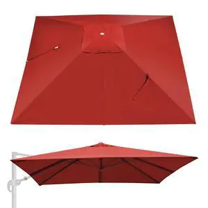 YardGrow 10'x10' Umbrella Canopy Replacement Cantilever Umbrella Replacement Canopy, Canopy ONLY, Frame NOT Included YardGrow 10'x10' Umbrella Canopy Replacement Cantilever Umbrella Replacement Canopy, Canopy ONLY, Frame NOT Included