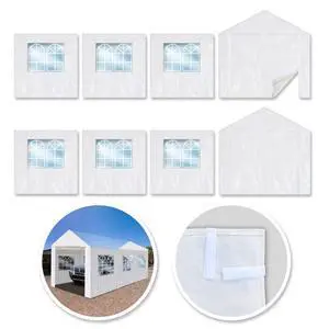 YardGrow 10'x20 Carport Sidewall only Tent Replacement Kit Enclosed Panels with 2 Sidewalls and 2 Doors, 1 Door with Zipper YardGrow 10'x20 Carport Sidewall only Tent Replacement Kit Enclosed Panels with 2 Sidewalls and 2 Doors, 1 Door with Zipper