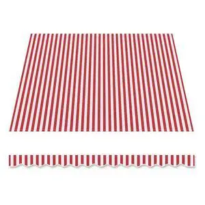YardGrow Retractable Awning Fabric Replacement Outdoor Sunshade Canopy Awning Cover for 8' x 6.5' Awning, Canopy ONLY (Red with White) YardGrow Retractable Awning Fabric Replacement Outdoor Sunshade Canopy Awning Cover for 8' x 6.5' Awning, Canopy ONLY (Red with White)
