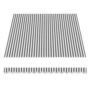 YardGrow Retractable Awning Fabric Replacement Outdoor Sunshade Canopy Awning Cover for 12' x 8' Awning, Canopy ONLY (Grey with White) YardGrow Retractable Awning Fabric Replacement Outdoor Sunshade Canopy Awning Cover for 12' x 8' Awning, Canopy ONLY (Grey with White)